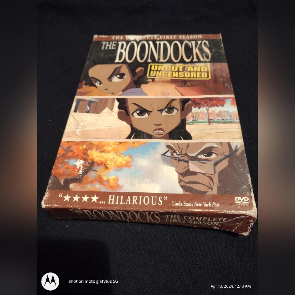 The complete 1st Season Of THE BOONDOCKS !!!
